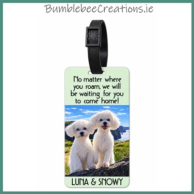 No Matter Where : Luggage Tag